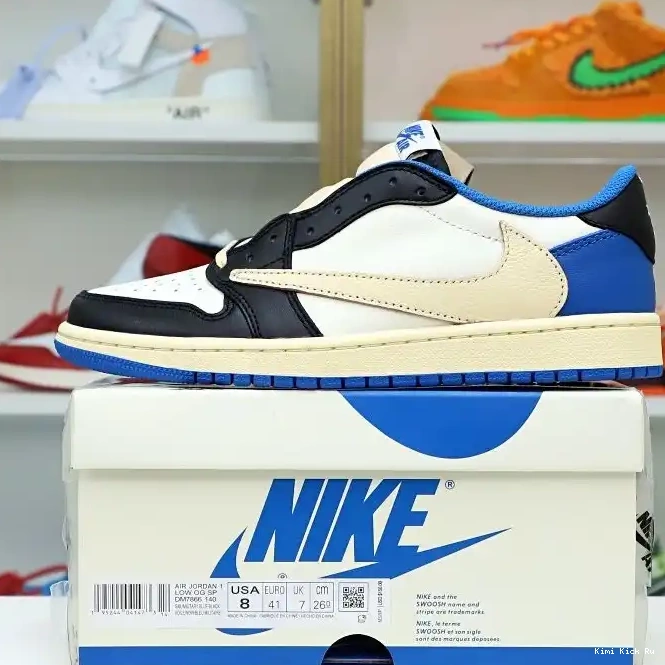 1 TRAVIS FRAGMENT SCOTT X Kimikick DESIGN JORDAN AIR LOW X 0726